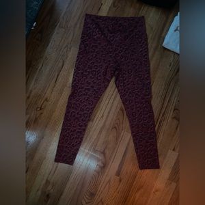 brand: leg end, color: dark pinkish, woman’s small